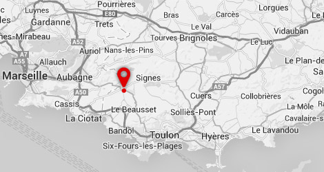 carte Camping arbois_du_castellet