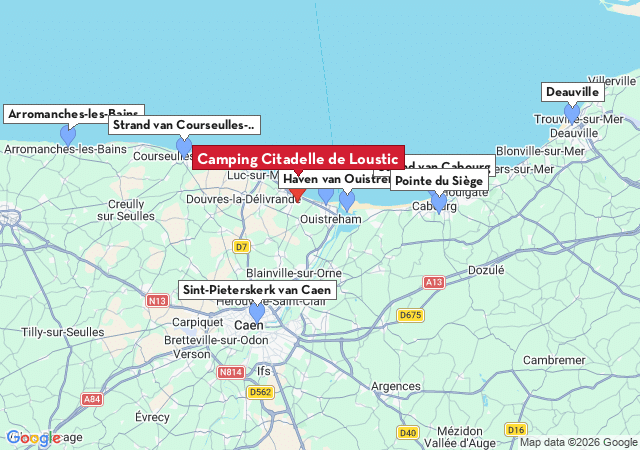 Kaart van te bezoeken steden