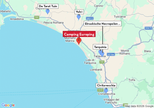 Kaart van te bezoeken steden