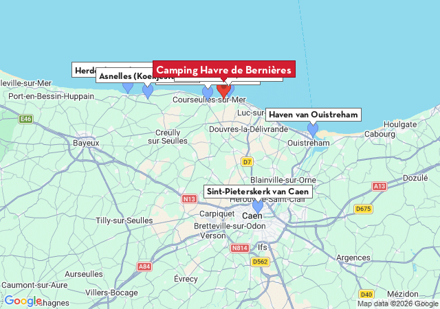 Kaart van te bezoeken steden