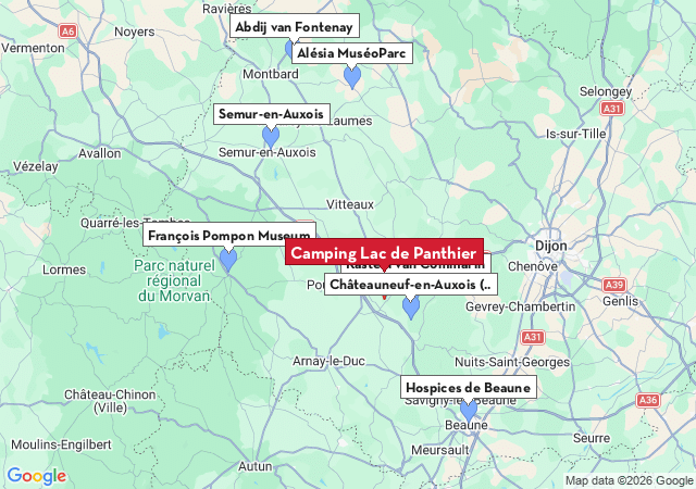 Kaart van te bezoeken steden