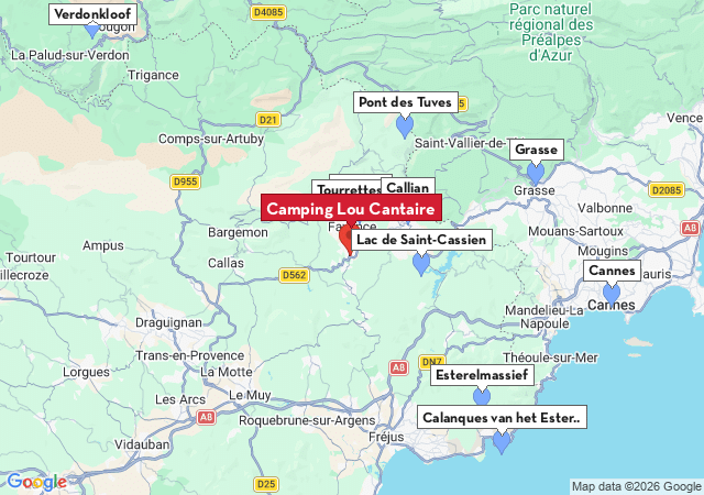 Kaart van te bezoeken steden