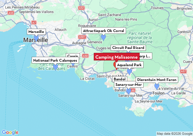 Kaart van te bezoeken steden