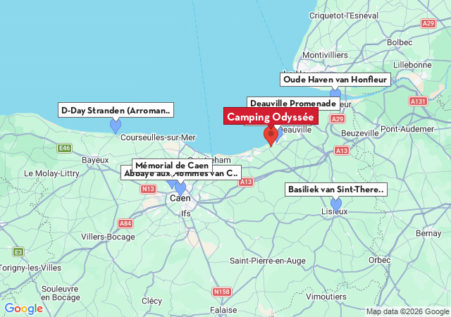 Kaart van te bezoeken steden