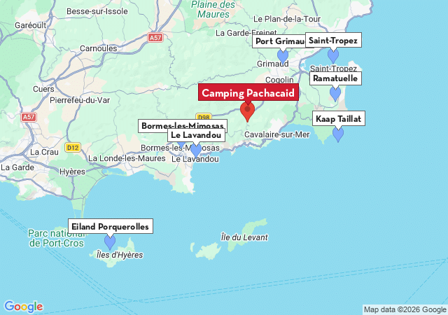 Kaart van te bezoeken steden