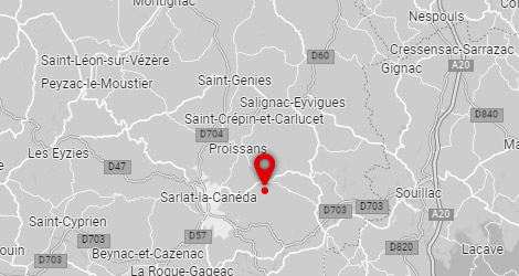 carte Camping chataigneraie