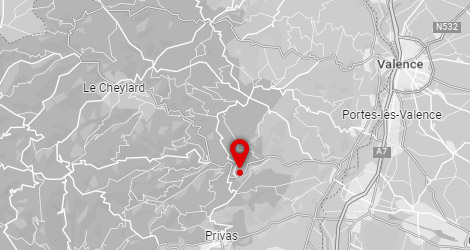 carte Camping eyrieux