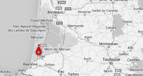 carte Camping lila