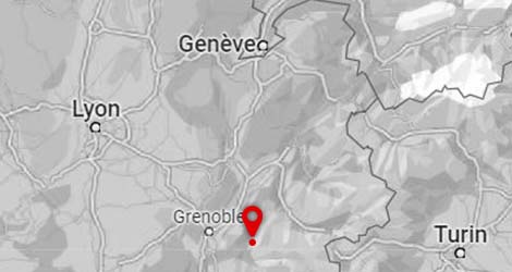 carte Vakantiepark Oz en Oisans