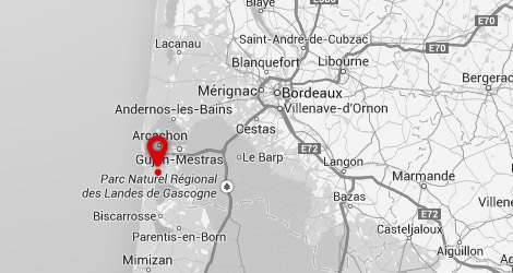 carte Camping pinede