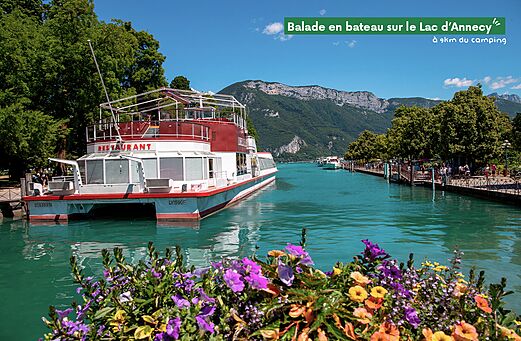 Boottocht met restaurant op het prachtige Meer van Annecy, Haute-Savoie.