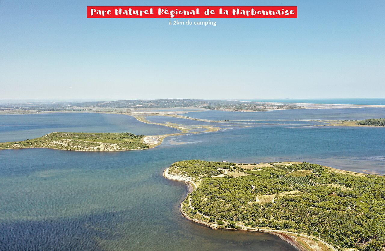 Regionaal Natuurpark van de Narbonnaise, een plek om te bezoeken nabij de camping.