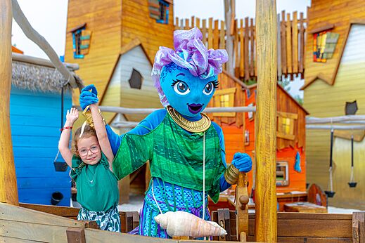 Kinderanimatie op camping VAGUES OCEANES Bois Joly in Saint-Jean-de-Monts (85).