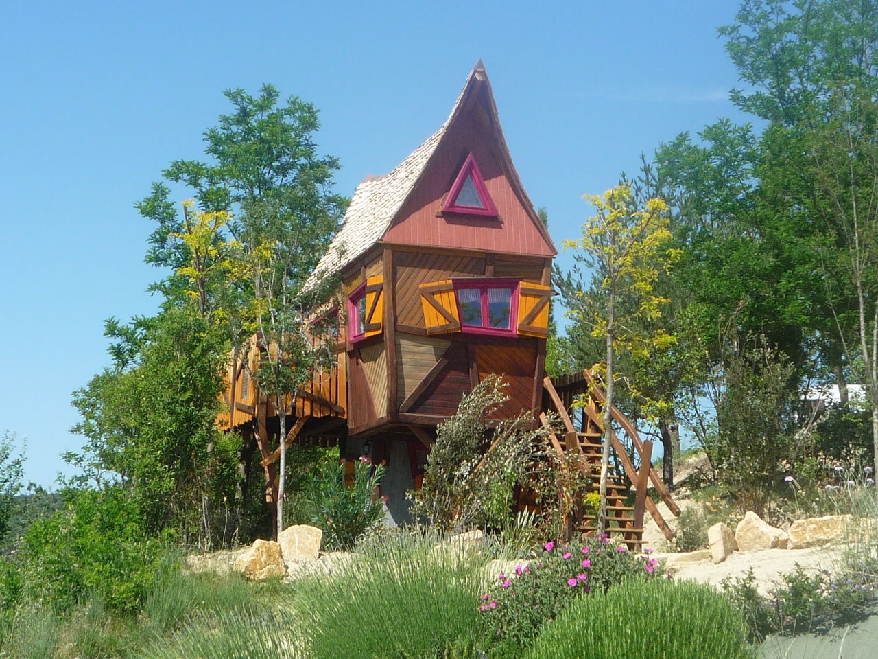 Carpe Diem : Maison insolite, Vakantiepark Provence-Alpen-C�te d'Azur - Zwembaden - Capfun