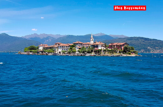 Borromeïsche Eilanden op het Lago Maggiore, een plek om te bezoeken nabij Angera.