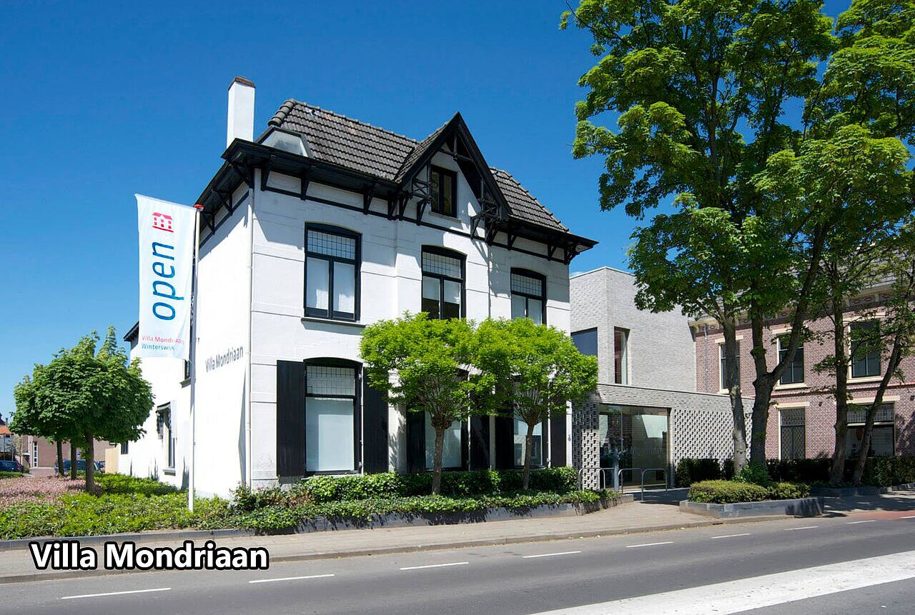 Villa Mondriaan, modern kunstmuseum te bezoeken in Winterswijk, Nederland.