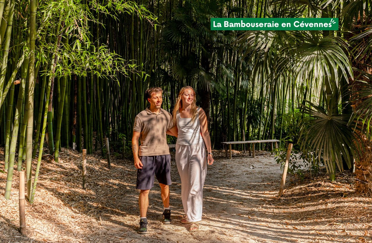 La Bambouseraie en C�vennes, exotische tuin te bezoeken nabij de camping.