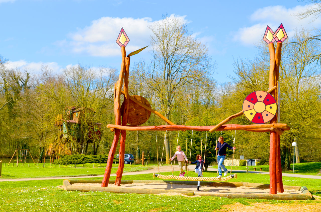 Fredland : Maisons dans les arbres, Vakantiepark Ile de France - Speeltoestellen - Capfun