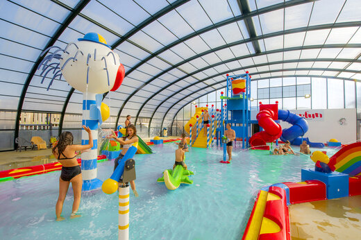Campingvakantie L'Hirondelle met groot waterpark, in de Campingvakantie L'Hirondelle met groot waterpark, in de