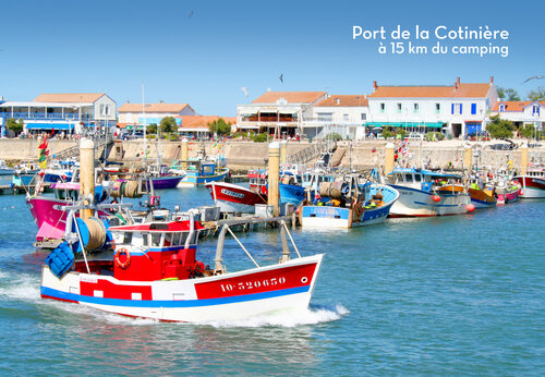 Levendige vissershaven van La Cotini�re op het eiland Ol�ron, te bezoeken.