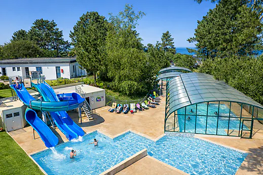 Les plages de Beg L�guer, Vakantiepark Bretagne