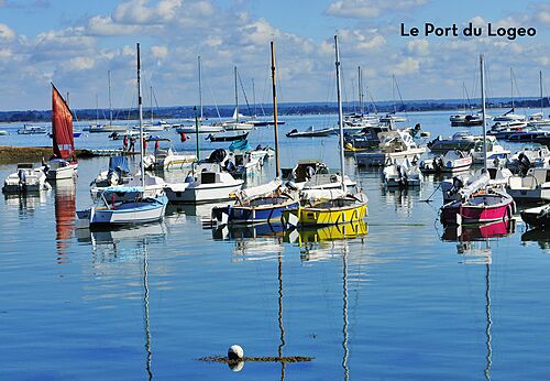 Port du Logeo, charmante jachthaven met boten, te bezoeken nabij Sarzeau.