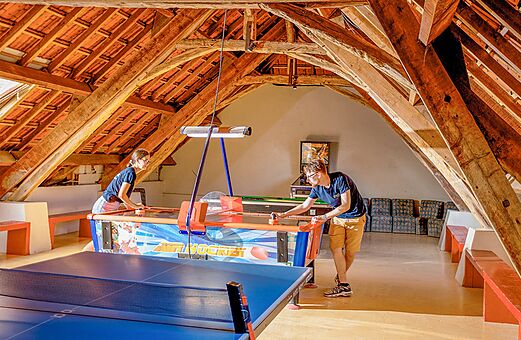 Airhockey op camping VAGUES OCEANES Paille Basse in Souillac (46).