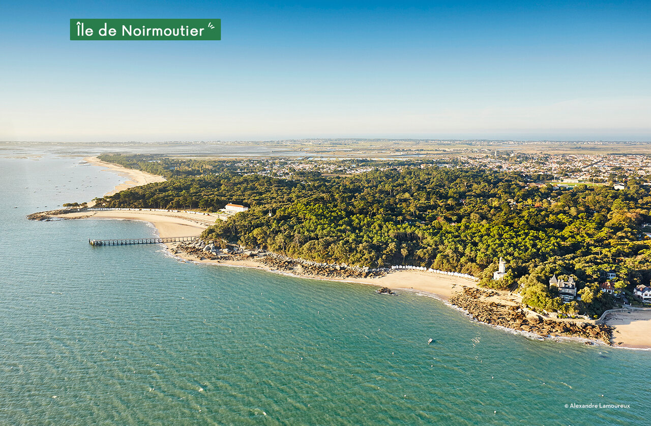 Eiland Noirmoutier, een prachtige plek om te bezoeken nabij de camping.