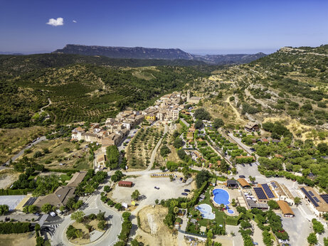 Camping en zwembaden op camping CAPFUN Serra de Prades in Vilanova de Prades (43).