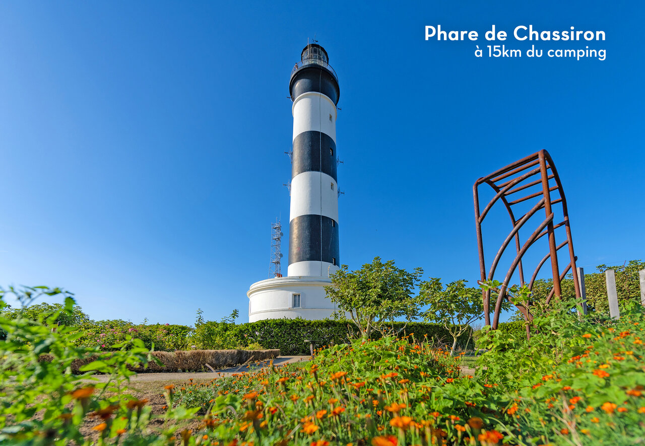 Phare de Chassiron, iconisch monument te bezoeken op het eiland Ol�ron, Charente-Maritime.