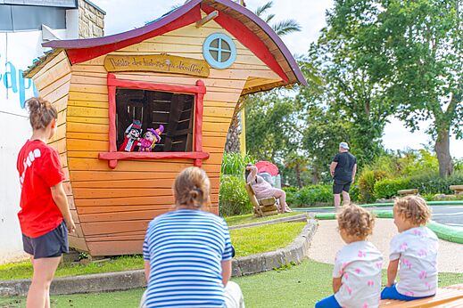 Kinderanimatie op camping CAPFUN Saint Laurent in LA FORET FOUESNANT.
