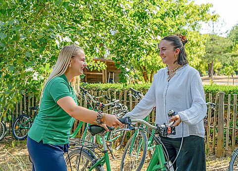 Fietsverhuur op camping CLICOCHIC Plage des Tonnelles in Saint-Jean-de-Monts.
