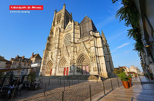 Kathedraal van Meaux, historisch monument te bezoeken in Seine-et-Marne.